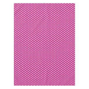 Art Deco-golfpatroon - magenta en roze Tafelkleed