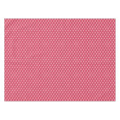 Art Deco-golfpatroon - rood en fuchsia Tafelkleed (Voorkant (Horizontaal))