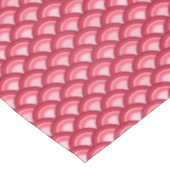 Art Deco-golfpatroon - rood en fuchsia Tafelkleed (Gekanteld)