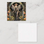 Art Deco Gothic Fairy Kaart Notitiekaartje (Voorkant / Achterkant)