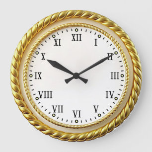 Art Deco Goud Grote Klok