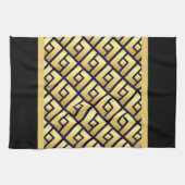 Art Deco Goud Theedoek (Horizontaal)