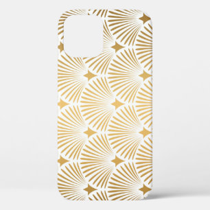 Art Deco: Goud-wit Elegantie. Case-Mate iPhone Case