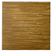 Art Deco Goud Zwart  Modern Collectie Tegeltje (Voorkant)