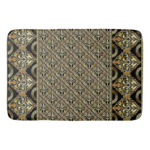 Art Deco Gouden Badmat