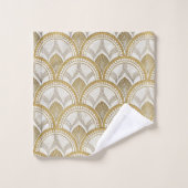 Art Deco Gouden Boog Bad Handdoek (Wasdoekje)