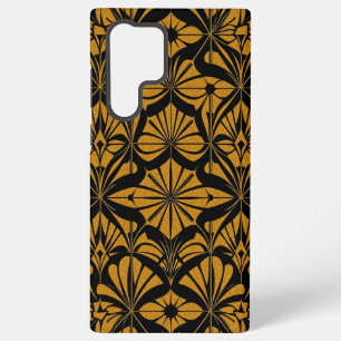 Art Deco Gouden Geometrische Samsung Galaxy Hoes Hoesje
