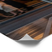 Art Deco Gouden Kroon Monument Architectuur Poster (Hoek)