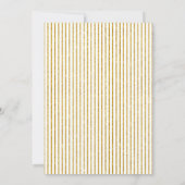 Art Deco gouden pop fizz clink Oudejaarsavond fees Kaart (Achterkant)