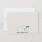 Art Deco Gouden Posh Bruiloft Opslaan van de Datum Save The Date (Achterkant)