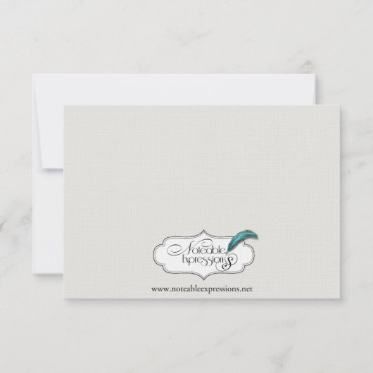 Art Deco Gouden Posh Bruiloft Opslaan van de Datum Save The Date (Achterkant)