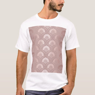 Art Deco: Gouden traliewerk Elegantie. T-shirt