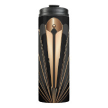Art Deco Gouden Waaiers Geometrische Elegantie