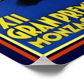 Art Deco Gran Premio D'Italia Poster 12 x 16 (Hoek)