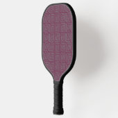 Art Deco Gray Mazes Pickleball Paddle (Links)