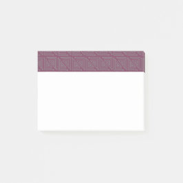 Art Deco Gray Mazes Post-it® Notes