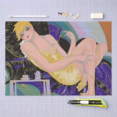 Art Deco Great Gatsby Flapper Art Artwork Tissuepapier (Craft)