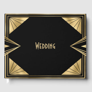 Art Deco Great Gatsby Wedding Gastenboek