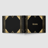 Art Deco Great Gatsby Wedding Gastenboek (Volledig)