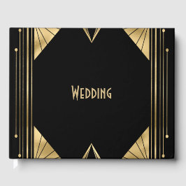Art Deco Great Gatsby Wedding Gastenboek