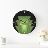 Art Deco Green Grote Klok (Huis)