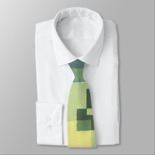 Art Deco Green Stropdas