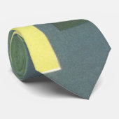 Art Deco Green Stropdas (Opgerold)