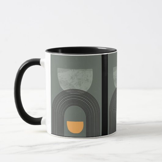 ART DECO GREY STYLING MUG MOK (Links)