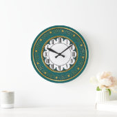 Art Deco Groen Grote Klok (Huis)