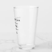  Art Deco Groomsman Glas (Links)