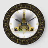 Art Deco Grote Klok (Voorkant)