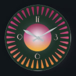 Art Deco Grote Klok<br><div class="desc">Geweldig ontwerp voor een klok. U zult het leuk vinden zoals anderen. Voel u vrij om dit ontwerp te gebruiken voor andere producten die u leuk vindt of om aan te passen en uw tekst toe te voegen. Volg mij voor meer. Dank u. Prettige dag.</div>