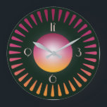 Art Deco Grote Klok<br><div class="desc">Geweldig ontwerp voor een klok. U zult het net als anderen geweldig vinden. Voel u vrij om dit ontwerp te gebruiken voor andere producten die u leuk vindt of om het aan te passen en uw eigen tekst toe te voegen. Volg mij voor meer. Dank u. Prettige dag.</div>