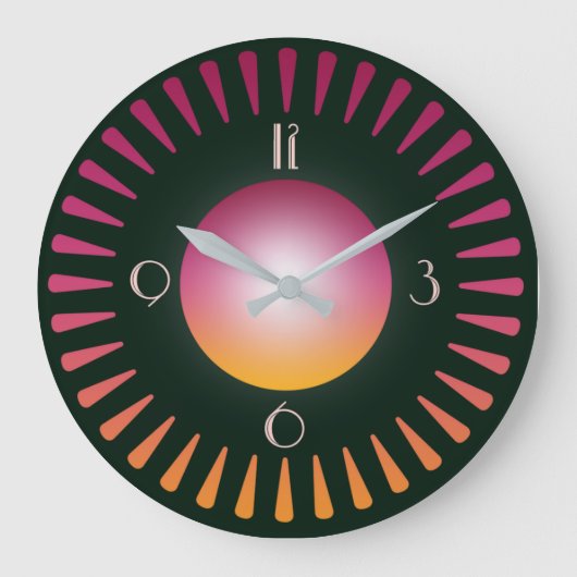 Art Deco Grote Klok (Voorkant)