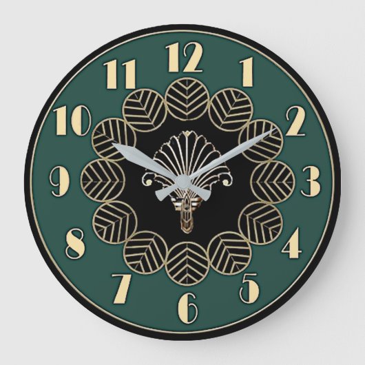 Art Deco Grote Klok (Voorkant)