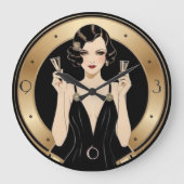 Art Deco Grote Klok (Voorkant)