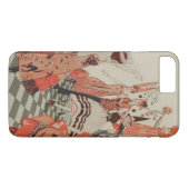 Art Deco Halloween Feest Zwarte Kat Pompoen Case-Mate iPhone Case (Achterkant (Horizontaal))