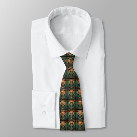Art Deco halsdoek Stropdas (Gebonden)