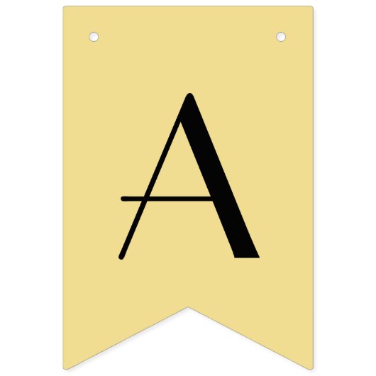 Art Deco Happy New Years Eve Black Faux Gold Vlaggetjes (Derde vlag)