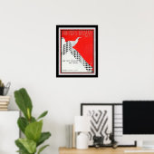 Art Deco Harper's Bazaar 1935 Afdrukken 16x20 Poster (Thuiskantoor)