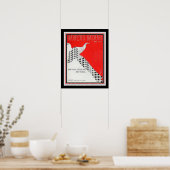 Art Deco Harper's Bazaar 1935 Afdrukken 16x20 Poster (Keuken)