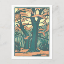  art deco Herfst/herfstbomen