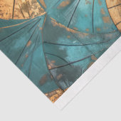 Art Deco, Herhalend Patroon, Getextileerde Tegeltj Tissuepapier (Detail)