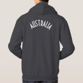 Art Deco Heritage Flag | Australia | Classic 1920s Hoodie (Achterkant)