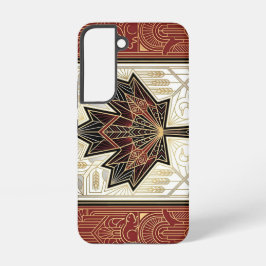 Art Deco Heritage Flag | Canada | 1920s Design Samsung Galaxy Hoesje