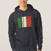 Art Deco Heritage Flag | Italy | 1920s Style Hoodie (Voorkant)