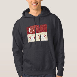 Art Deco Heritage Flag | Singapore | 1920s Design Hoodie