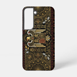 Art Deco Heritage Flag | Spain | Classic 1920s Samsung Galaxy Hoesje