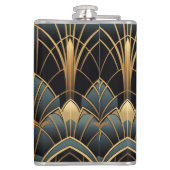 Art Deco Heupfles (Achterkant)