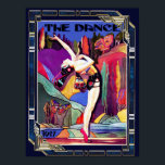 Art Deco Hoesje "Dans 1927" Poster<br><div class="desc">Als u verkiest om te downloaden, maakt Uw lokale Winkel van de Analyse bordbord posters van uw download in verschillende grootte en in diverse texturen aan een zeer goede prijs. Soms met een korting. Een tip van mijn Amerikaanse vriend. Zie "Digitale afdrukken" online voor het Verenigd Koninkrijk. Dit Poster is...</div>